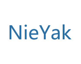 NIEYAK 第25类服装鞋帽商标图样