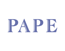 PAPE 第35类广告贸易商标图样