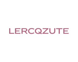 LERCQZUTE 第25类服装鞋帽商标图样