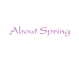 ABOUT SPRING 第35类广告贸易商标图样