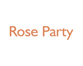 ROSE PARTY 第3类化妆品商标图样