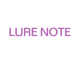 LURE NOTE 第3类化妆品商标图样