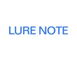 LURE NOTE 第25类服装鞋帽商标图样