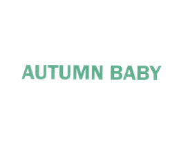 AUTUMN BABY 第25类服装鞋帽商标图样