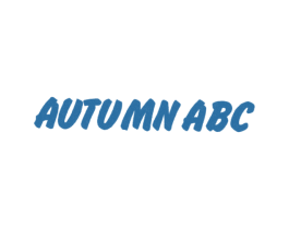 AUTUMN ABC 第25类服装鞋帽商标图样