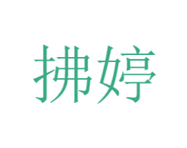 拂婷 第3类化妆品商标图样