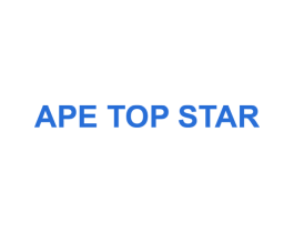 APE TOP STAR 第25类服装鞋帽商标图样