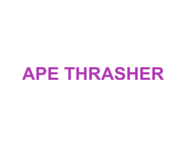 APE THRASHER 第25类服装鞋帽商标图样