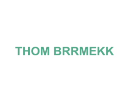 THOM BRRMEKK 第25类服装鞋帽商标图样