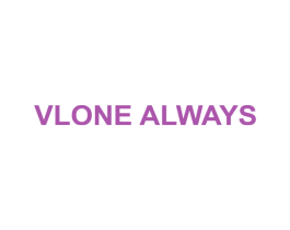 VLONE ALWAYS 第25类服装鞋帽商标图样