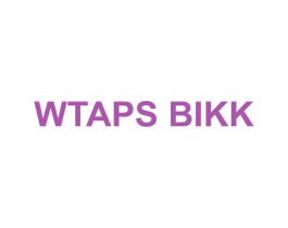 WTAPS BIKK 第25类服装鞋帽商标图样