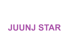 JUUNJ STAR 第25类服装鞋帽商标图样
