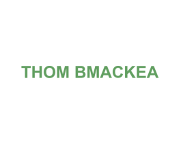 THOM BMACKEA 第25类服装鞋帽商标图样