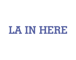 LA IN HERE 第25类服装鞋帽商标图样