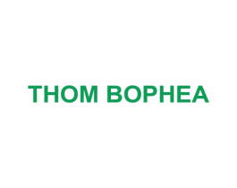THOM BOPHEA 第25类服装鞋帽商标图样