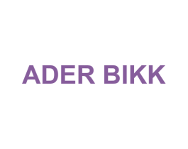 ADER BIKK 第25类服装鞋帽商标图样