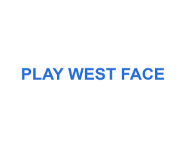 PLAY WEST FACE 第25类服装鞋帽商标图样