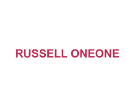 RUSSELL ONEONE 第25类服装鞋帽商标图样
