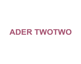 ADER TWOTWO 第25类服装鞋帽商标图样