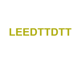 LEEDTTDTT 第25类服装鞋帽商标图样