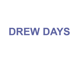 DREW DAYS 第25类服装鞋帽商标图样