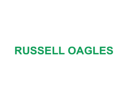 RUSSELL OAGLES 第25类服装鞋帽商标图样