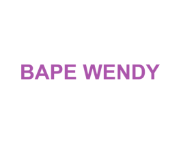 BAPE WENDY 第25类服装鞋帽商标图样