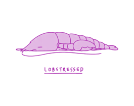 LOBSTRESSED 第25类服装鞋帽商标图样