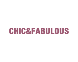 CHIC&FABULOUS 第25类服装鞋帽商标图样