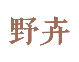 野卉 第25类服装鞋帽商标图样