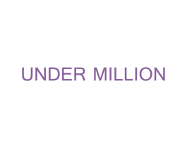 UNDER MILLION 第25类服装鞋帽商标图样