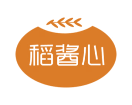 稻酱心 第33类酒商标图样