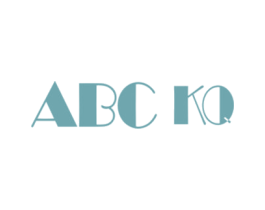 ABC KQ 第25类服装鞋帽商标图样
