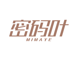 密码叶 第29类食品商标图样