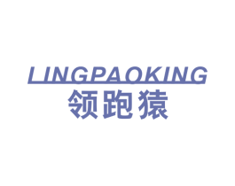 领跑猿 LINGPAOKING 第25类服装鞋帽商标图样