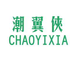 潮翼侠 第25类服装鞋帽商标图样