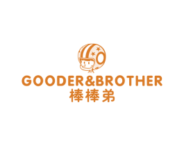 棒棒弟 GOODER&BROTHER 第25类服装鞋帽商标图样