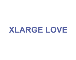 XLARGE LOVE 第25类服装鞋帽商标图样