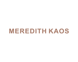 MEREDITH KAOS 第25类服装鞋帽商标图样