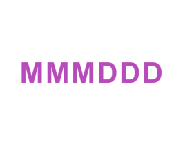 MMMDDD 第25类服装鞋帽商标图样