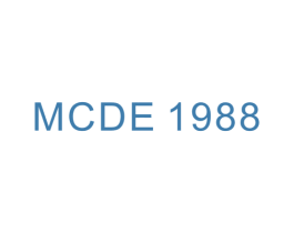 MCDE 1988 第25类服装鞋帽商标图样