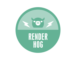 RENDER HOG 第25类服装鞋帽商标图样