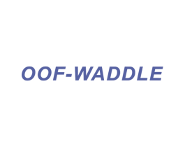 OOF-WADDLE 第25类服装鞋帽商标图样