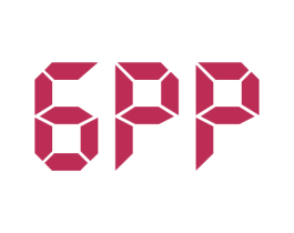 6 PP 第25类服装鞋帽商标图样