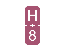 H+8 第3类化妆品商标图样