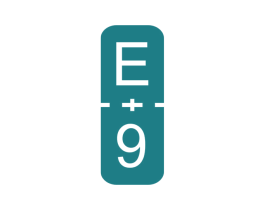 E+9 第3类化妆品商标图样