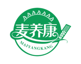 麦养康 第30类小食配料商标图样