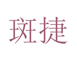 斑捷 第25类服装鞋帽商标图样