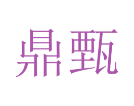 鼎甄 第25类服装鞋帽商标图样