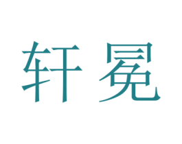轩冕 第16类办公工具商标图样